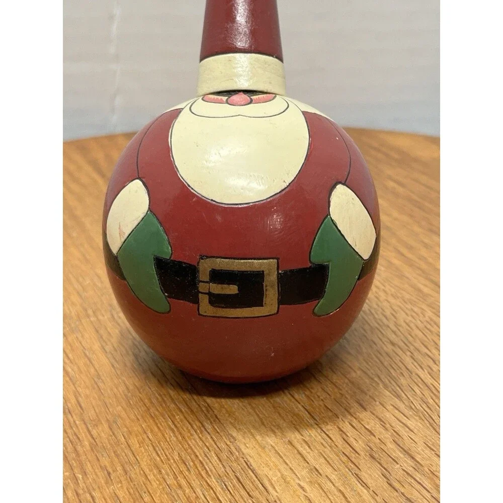 Vtg 1998 Possible Dreams Robert Stebleton Roly Poly Santa Clause Christmas Decor